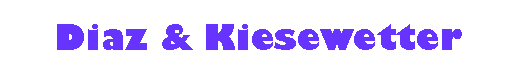 Text Box: Diaz & Kiesewetter