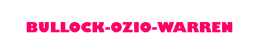 Text Box: BULLOCK-OZIO-WARREN