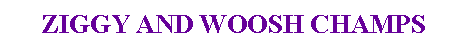 Text Box: ZIGGY AND WOOSH CHAMPS
