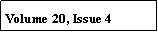 Text Box: Volume 20, Issue 4